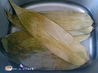 蜜豆小枣粽子_葡萄干-水泡-糯米-粽子-