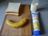 香蕉三明治_包夹-明治-炼乳-土司-