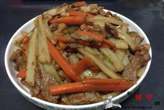 粉利怎么炒好吃炒粉利的美味做法大全_蚝油-胡萝卜-适量-牛肉-