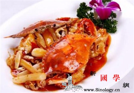 梭子蟹炒年糕怎么做梭子蟹炒年糕的家常做法_梭子蟹-年糕-螃蟹-圆柱形-
