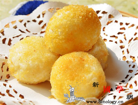 自己做油炸汤圆的做法_面团-圆球-油条-汤圆- ()