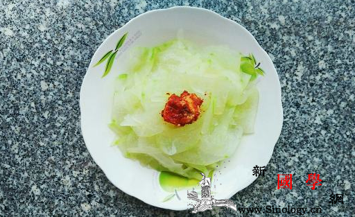 凉拌冬瓜怎么做好吃这么做简单好吃又减肥_米醋-芝麻油-凉拌-冬瓜-