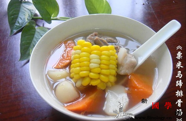 马蹄可以和什么煲汤蹦脆的马蹄汤好吃的不要不_荸荠-肉馅-红萝卜-马蹄-