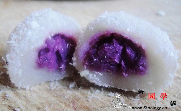 紫薯糕怎么做好吃从眼睛到胃的碾压式美味做法_面团-山药-怎么做-椰蓉-