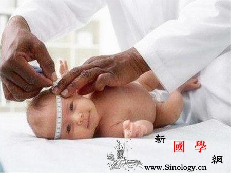 新生儿的头围多少正常怎么测量_脑积水-约为-头部-测量-