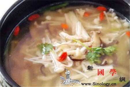 孕妇吃金针菇怎么吃_枸杞-香菇-洗净-适量-