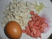 鸡蛋豆腐汤_香油-胆固醇-倒入-豆腐-