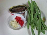 豆豉鲮鱼刀豆丝_鲮鱼-刀豆-红椒-细丝-