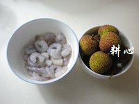 荔枝烩虾仁_生粉-茶匙-虾仁-食盐-