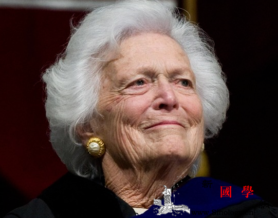 美国前总统“布什”母亲“布什夫人芭芭拉”的_布什-孩子们-亲子-夫人-