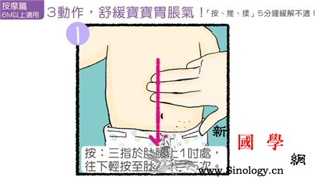 宝宝胃胀气怎么办?3招即可舒缓_逆时针-肚脐-向外-梦乡-