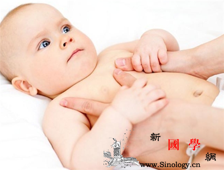 婴儿腹胀按摩图解_舌苔-腹胀-肚脐-腹部-