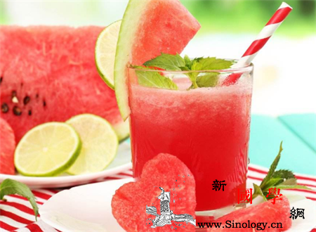 宝宝发烧喝什么果汁好_西瓜汁-荸荠-生津-清热-