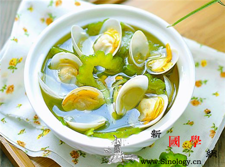 处暑喝什么汤苦瓜蛤蛎清火汤清火润燥_处暑-姜丝-蛤蜊-化痰-