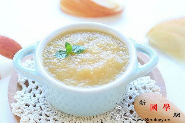 宝宝吃苹果泥的好处怎么做给宝宝吃？_止泻-果胶-通便-怎么做-