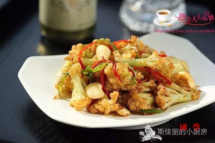 滋味十足的快手菜---干煸孜然花菜_花菜-盐水-适量-孜然-