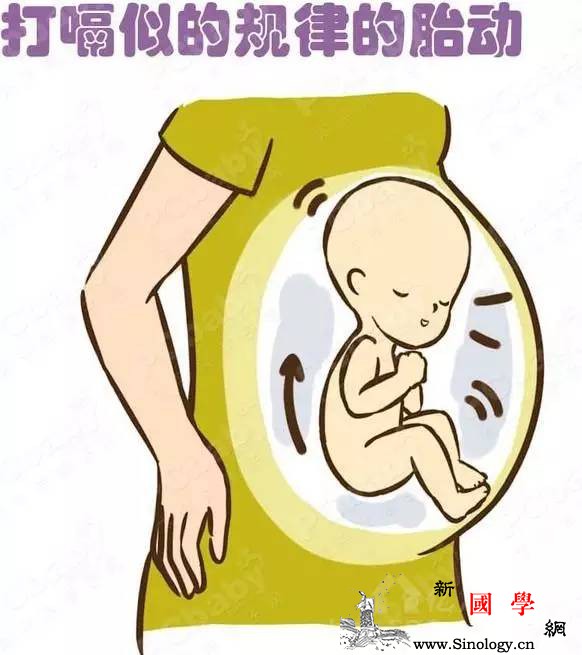 孕晚期胎儿为什么会打嗝？_胎位-羊水-打嗝-腹腔-