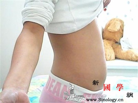 怀孕四个月肚子图片看看你的肚子合格了没_会有-子宫-腹部-四个月-