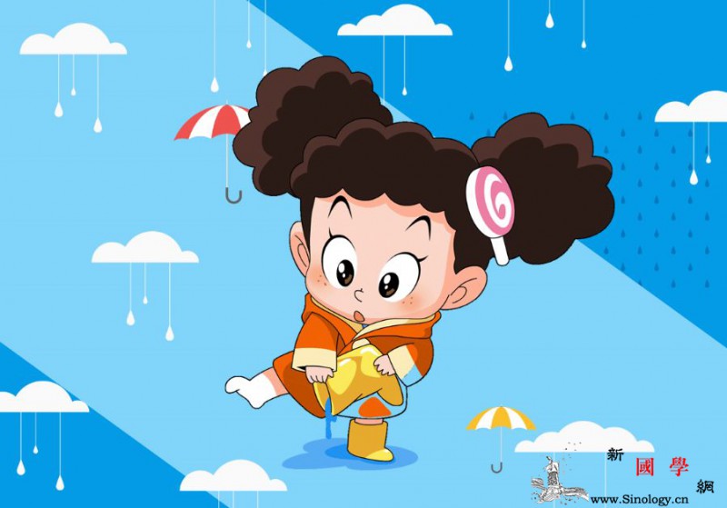 下雨了让孩子感受一场不一样的教育！_雨中-雨天-爸爸-父母-