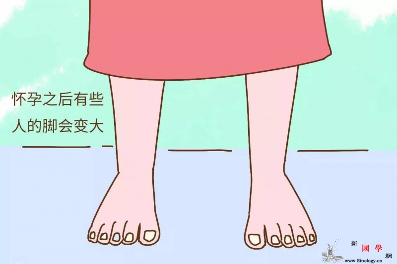孕期变大的不止孕妈的孕肚还有这些部位也在变_肿大-孕期-孕妇-脱发-