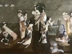 貝雕侍女群圖 ()